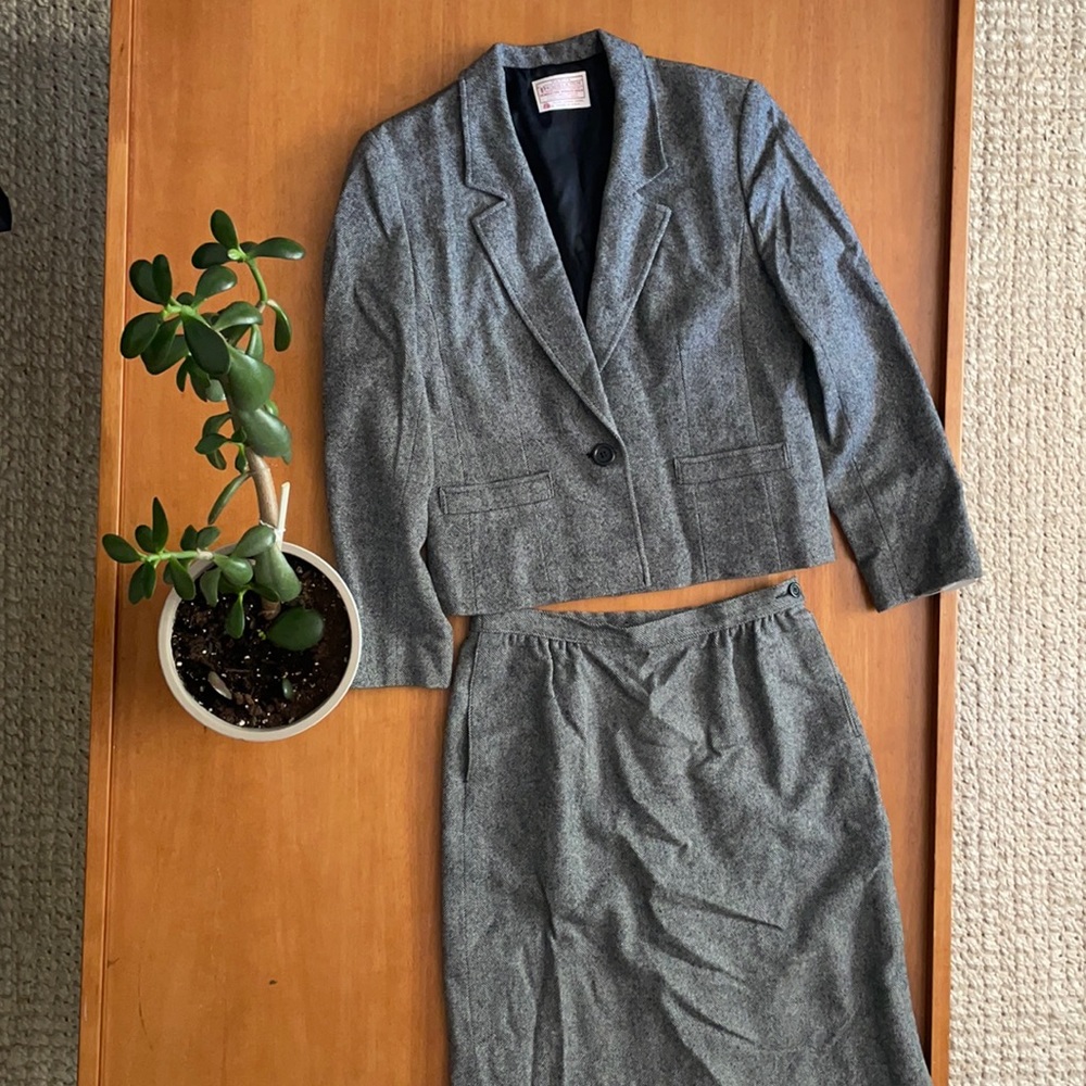 Wool two piece suit, Pendleton